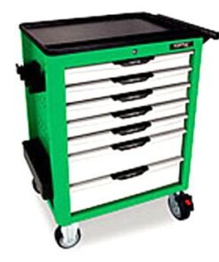 Bộ tủ dụng cụ 7 ngăn màu xanh Toptul GCAJ0056