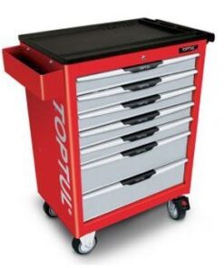 Bộ tủ dụng cụ 7ngăn màu đỏ 157 chi tiết Toptul GCAJ0059