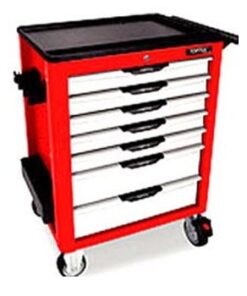 Bộ tủ 7 ngăn màu đỏ 279 chi tiết Toptul GV-27904