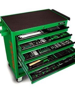 Bộ tủ 8 ngăn bánh xe di động 340 chi tiết Toptul GT-34001