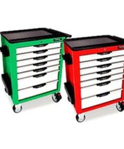 Bộ tủ dụng cụ 7 ngăn màu đỏ Toptul GCAJ0057