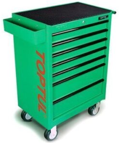 Bộ tủ dụng cụ 7 ngăn xanh 157 chi tiết Toptul GCAJ0060