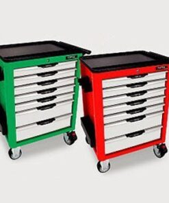 Bộ tủ dụng cụ 7 ngăn xanh 261 chi tiết Toptul GV-26101