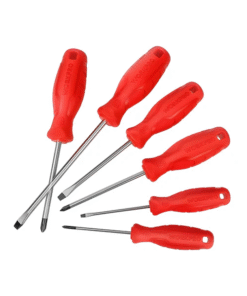 Bộ Tua vít 6 cái gồm (3 cái đầu hoa khế, 3 cái đầu dẹt) thép CR-V Workpro
WP200501