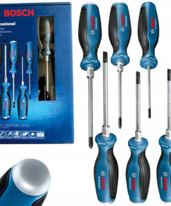 Bộ tua vít đóng 6 món đầu dẹp & bake Bosch 1600A016BF