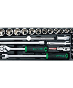 Bộ tuýp bông hệ inch 25PCS 1/2" TOPTUL GCAT2509