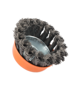 Chổi cước đánh rỉ sét 65mm sợi thép xoắn M14x2mm Kendo 76000129