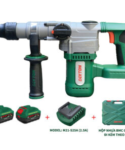 Combo Máy Đục Bê Tông Dùng Pin Dekton M21-RH2702BL