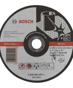 Đá cắt Inox 180x2.0x22.2mm Bosch 2608600095