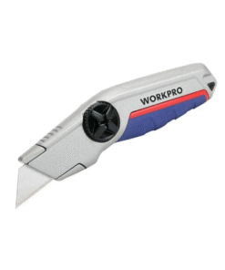 Dao gấp tiện ích có lưỡi cắt gấp gọn bằng nhôm mở nhanh Workpro WP011029