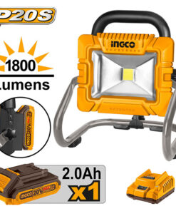 Đèn làm việc dùng pin 20V Ingco CWLI20258 (1 Pin 2Ah, 1 Sạc)