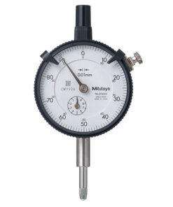 Đồng hồ so cơ khí 0-5mm độ chia 0.01 lưng phẳng Mitutoyo 2044AB