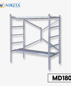 Thang gấp xếp 4 đoạn Nakata VN-03B (Màu đen chân ngang)