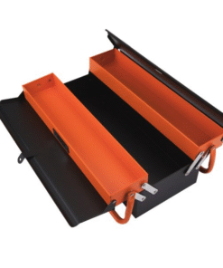 Hộp dụng cụ bằng kim loại ngăn kéo 3 khay kích thước 46x20x16cm Kendo 90200