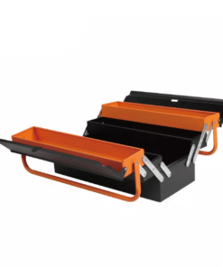 Hộp dụng cụ bằng kim loại ngăn kéo 5 khay kích thước 46x20x20.5cm Kendo 90204