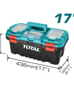 Hộp nhựa đựng công cụ 17 inch khóa nhựa Total TPBX0171