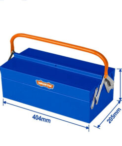 Hộp sắt đựng đồ nghề 2 ngăn 404x205x160mm Wadfow WTB8A33