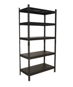 Kệ đa năng 076cm - 05 vách ngăn màu đen CSPS VNSV076A5BB2