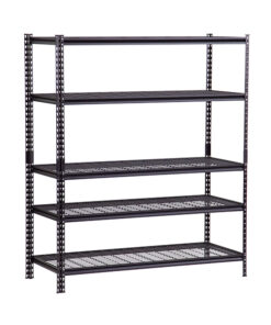 Kệ đa năng 152cm - 05 vỉ lưới màu đen CSPS VNSV152A5BB1