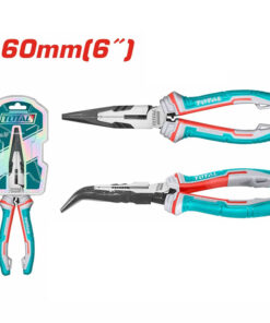 Kìm mũi nhọn mỏ cong Total THT24616S 6"/160mm