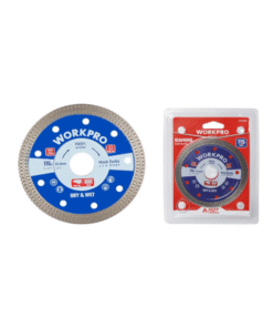 Lưỡi cưa đĩa cắt kim cương Turbo răng lưới siêu mỏng 125x22.2x10mm Workpro
WP405067