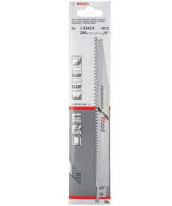 Lưỡi cưa kiếm gỗ S2345X Bosch 2608654404 (Bô 5 lưỡi)