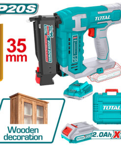 Máy bắn ghim 35mm dùng pin 20V Total TCBNLI3606 (Kèm 1 Pin 2.0Ah & Sạc)