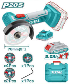 Máy cắt mini dùng pin 20V TAGLI76012 (1 Pin 2.0Ah, 1 Sạc)