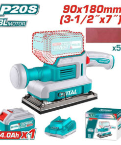 Máy chà nhám dùng pin 20V Total TFSLI20311 (1 Pin 2.0Ah, 1 Sạc)