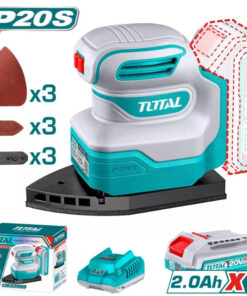Máy chà nhám dùng pin 20V Total TPSLI20141 (1 Pin 2.0Ah, 1 Sạc)