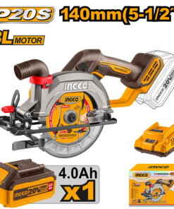 Máy cưa đĩa tròn 140mm dùng pin 20V Ingco CSLI14021
