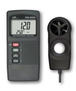 Máy đo tốc độ/lưu lượng gió Lutron EM-9000