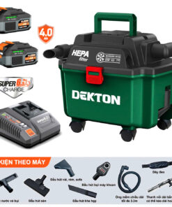 Máy hút bụi dùng pin 21V Dekton M21-HB16PROMAX (2 Pin 4.0Ah & Sạc)