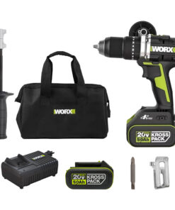 Máy Khoan Động Lực 20V Worx WU377 (2 Pin 5.0Ah & Sạc)