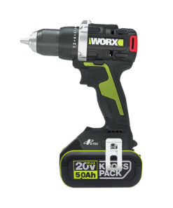 Máy Khoan Pin 20V Worx WU193.1 (2 Pin 5.0Ah & Sạc)