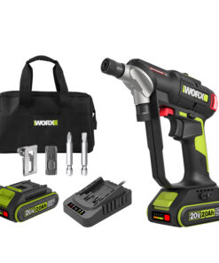 Máy khoan vặn vít 2 đầu dùng pin 20V Worx WU177 (2 Pin 2.0Ah, 1 Sạc)