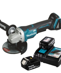 Máy mài góc dùng pin 18V Makita DGA408RTJ1 (18V:5Ah)