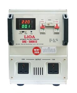 Máy Ổn Áp LIOA 5KVA - LIOA DRI-5000II