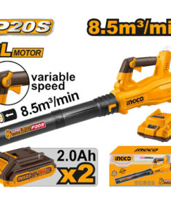 Máy thổi lá dùng pin 20V Ingco CABLI204282 (2 Pin 2Ah & Sạc)