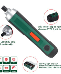 Máy vặn vít mini dùng pin 4V Dekton DK-CV0501