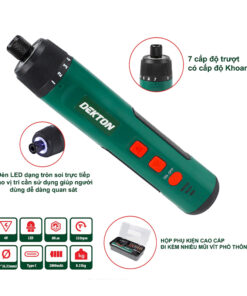 Máy khoan búa dùng pin 21V Dekton M21-RH2603CP (Tặng 1 Pin 4.0Ah)