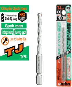 Mũi khoan gạch chuôi gài Unika TJ6.0x100