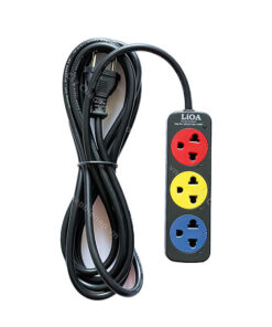 Ổ cám điện 3 lỗ 2 chấu 5m Lioa 3SND5.2.10 (10A 2200W)