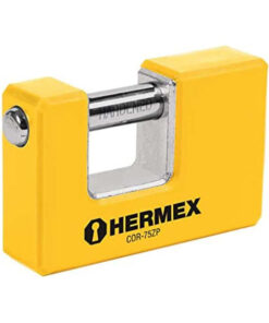 Ổ khoá cầu ngang thân hợp kim chống cắt 75mm Hermex COR-75ZP