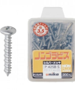 Ốc vít bắt tường, bê tông 4.0x38mm đầu tròn Unika P-438-SDN