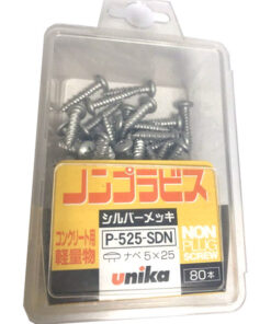 Ốc vít bắt tường, bê tông 5.0x25mm đầu bằng Unika F-525-SDN