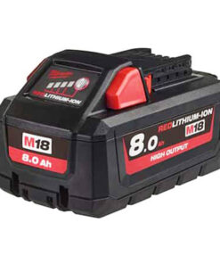 Pin Li-Ion RedLithium 18v 8.0ah Milwaukee M18HB8
