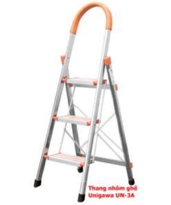 Thang nhôm gấp đa năng 4 khúc đen Đông Á DA-M3D