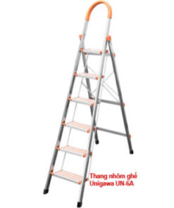 Thang nhôm gấp đa năng 4 khúc đen 5.8m Đông Á DA-M5D