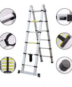 Thang nhôm gấp đa năng 4 khúc 3.62m Đông Á DA-M3